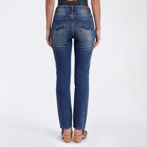 Womens Angels Forever Young Sculpt High Rise Straight Leg Jeans alternate view